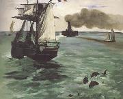 Edouard Manet Les marsouins,marins (mk40) oil painting artist